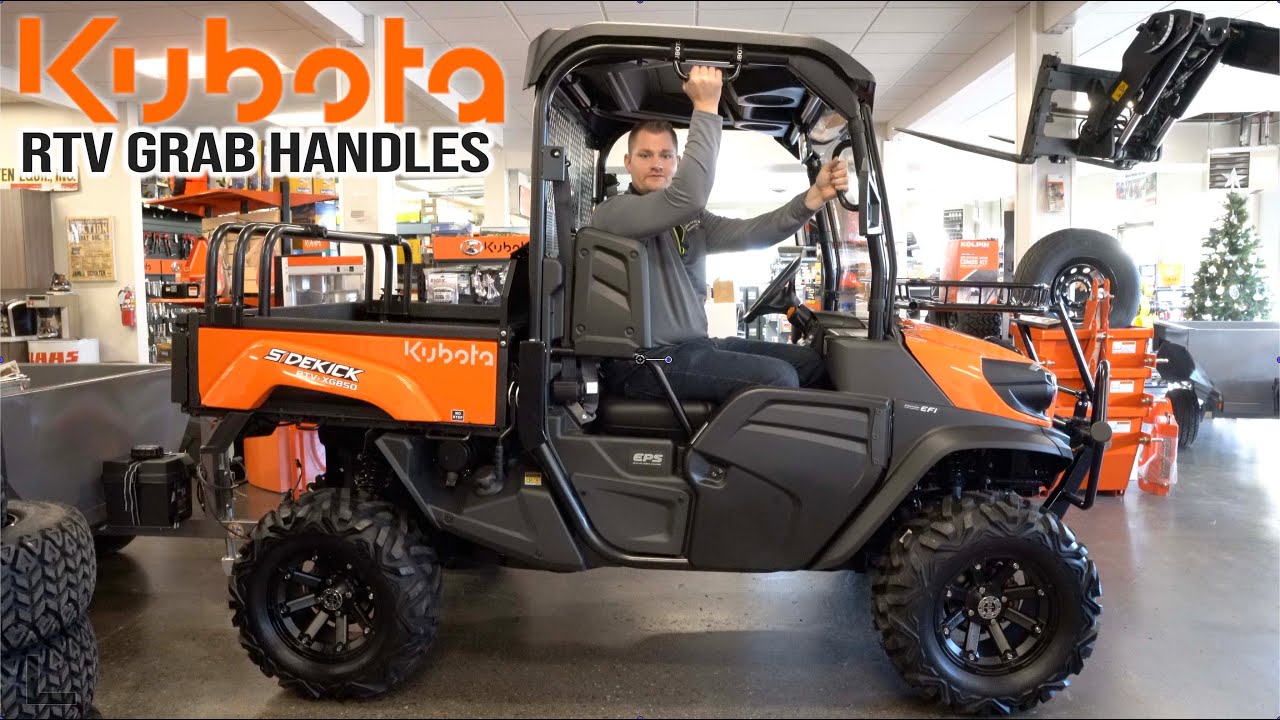Kubota RTV Grab Handles