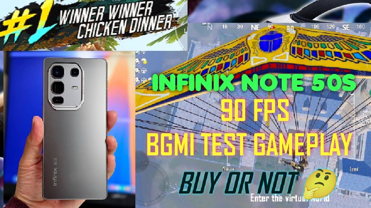 Infinix Note 50s BGMI TEST 🤗 90 FPS or 60 FPS Honest Review || Gameplay #bgmi #gameplay Buy or Not😱😱