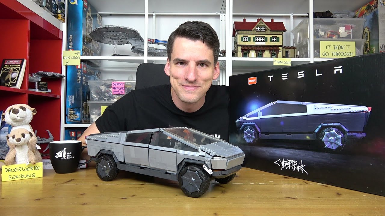 Super Bau, aber fiese Farben und dafür zu teuer! MEGA® GWW84 Tesla Cybertruck
