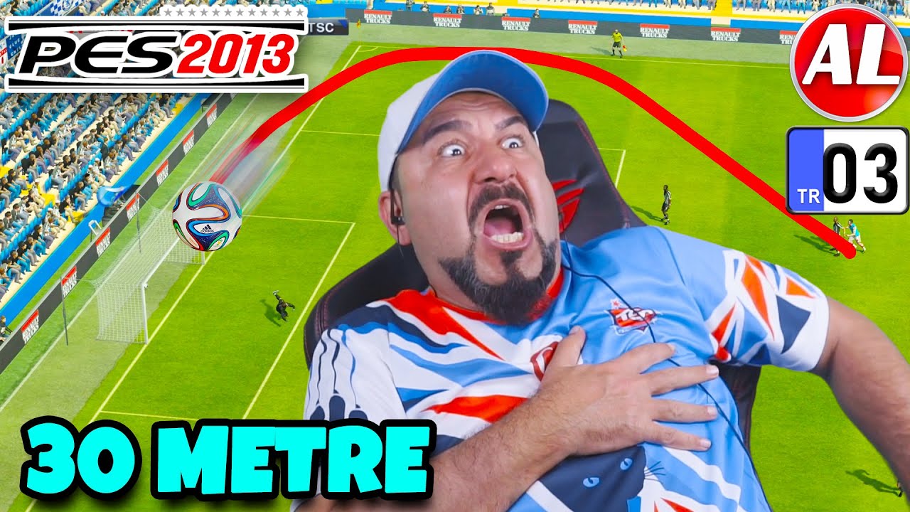 30 METRE FÜZE GOL! TÜRKÇE SPİKERLİ PES 13 TANTUNİSPOR ANALİG 3