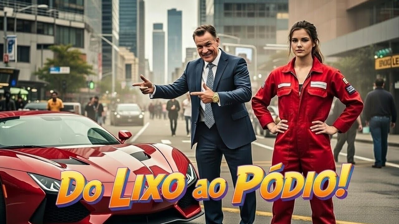 Chamaram o carro dela de lixo — até ela conquistar o terceiro lugar e surpreender a pista