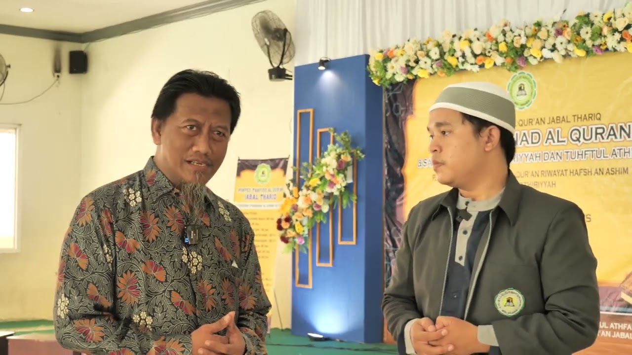 HAFLAH SANAD AL-QURAN & SANAD MATAN ALJAZARIYYAH DAN TUHFTULATHFAL DI PONPES JABAL THARIQ TAHUN 2023