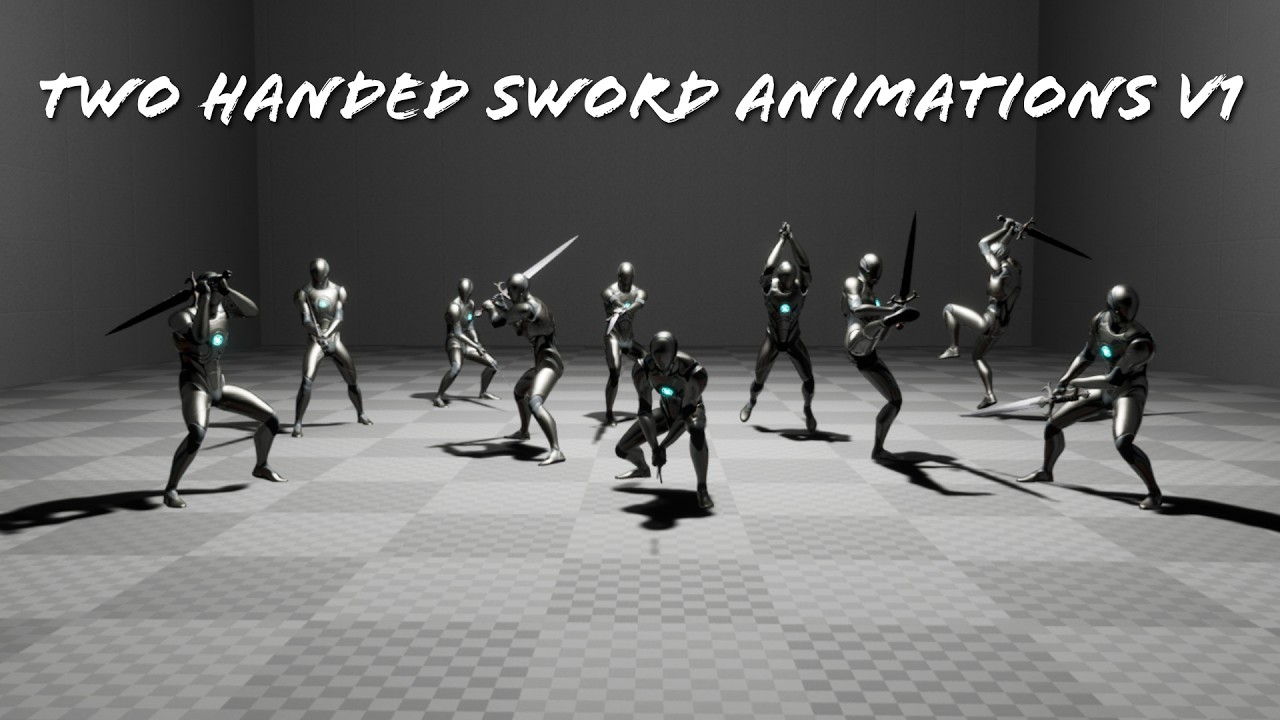 Two Handed Sword Animation V1 Demo (Update 1)