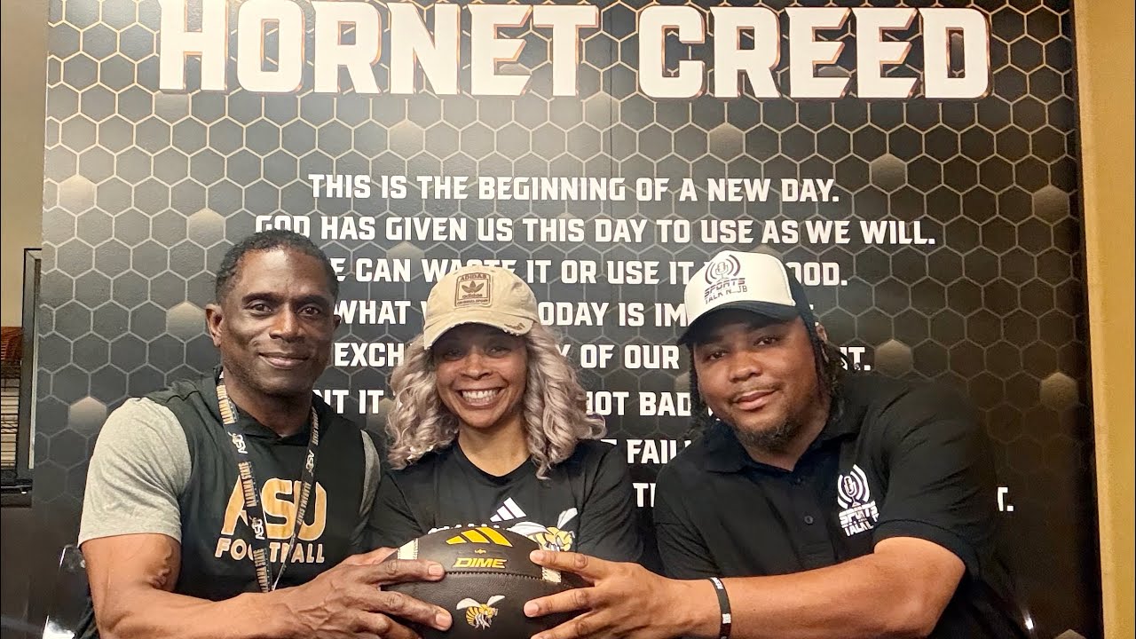 🚨 Exclusive Interview with ASU WFF Coach - Coach Tyrone Poole 🐝 🏈🖤💛