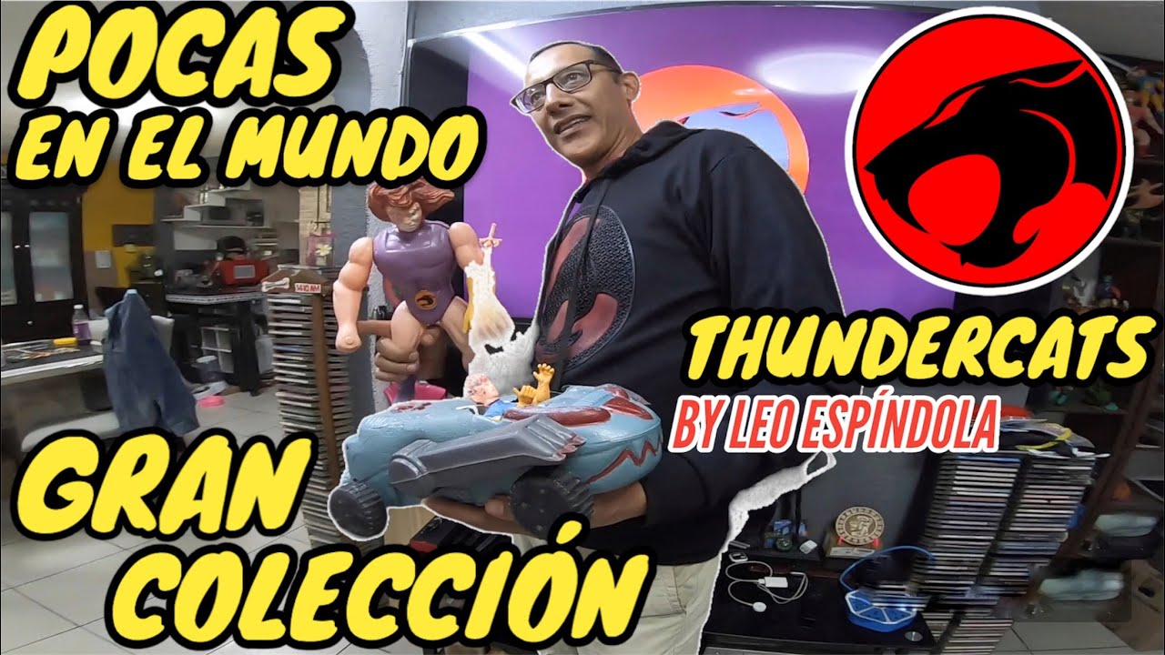 MARAVILLOSA COLECCION DE THUNDERCATS VINTAGE EN MEXICO BY LEONARDO ESPINDOLA #thundercats #juguetes