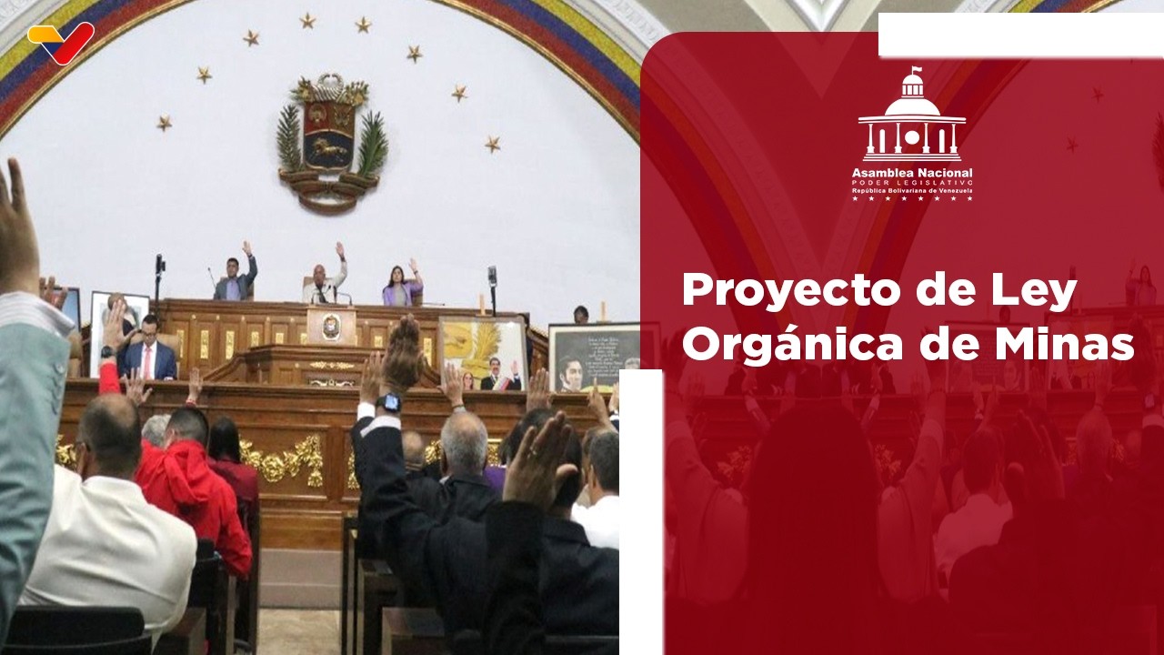 AN aprueba en primera discusión el Proyecto de Ley Orgánica de Minas
