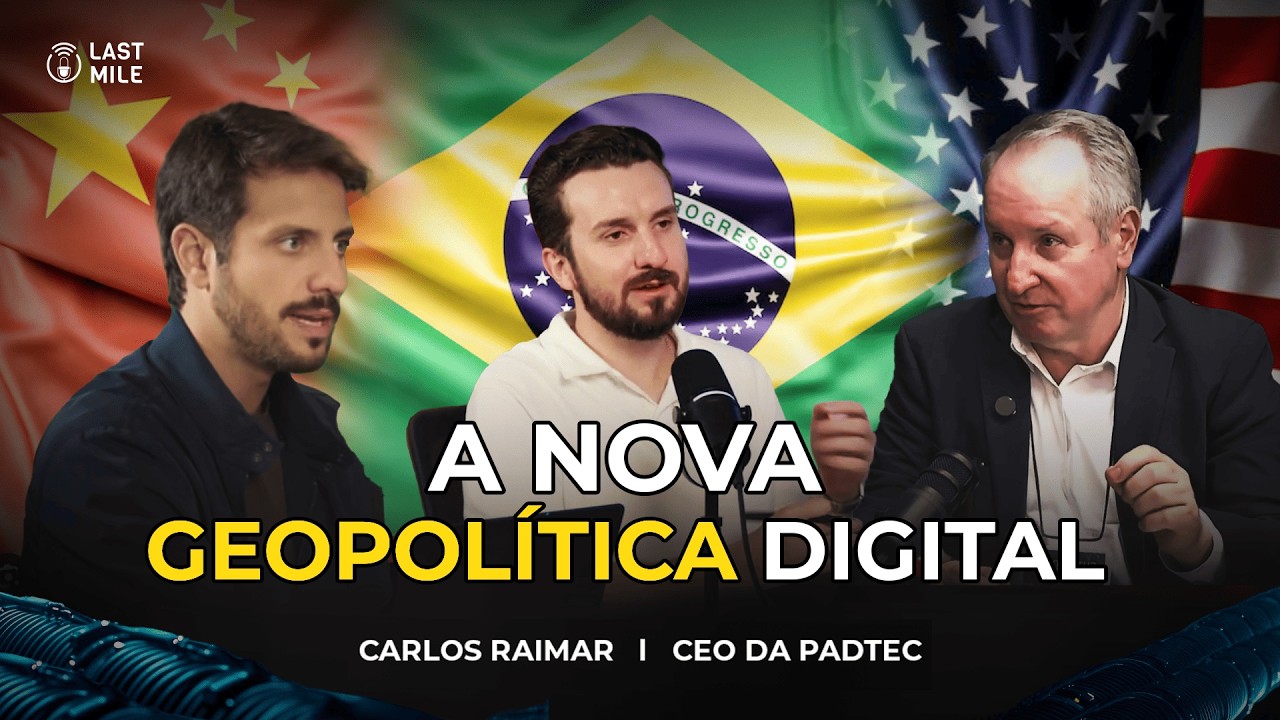 A Nova Corrida da Infraestrutura digital e o Papel do Brasil - Carlos Raimar (PADTEC) #PDTC3
