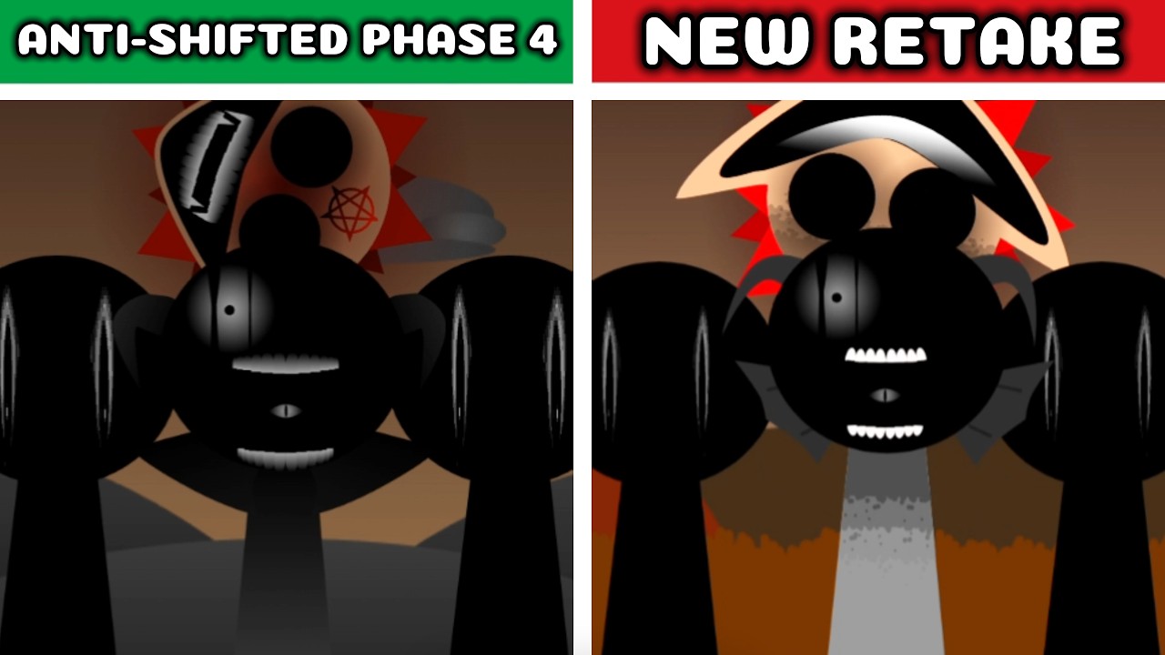 Incredibox Sprunki Anti-Shifted Phase 4 &mdash; Original vs New Retake: Who Takes The Crown?