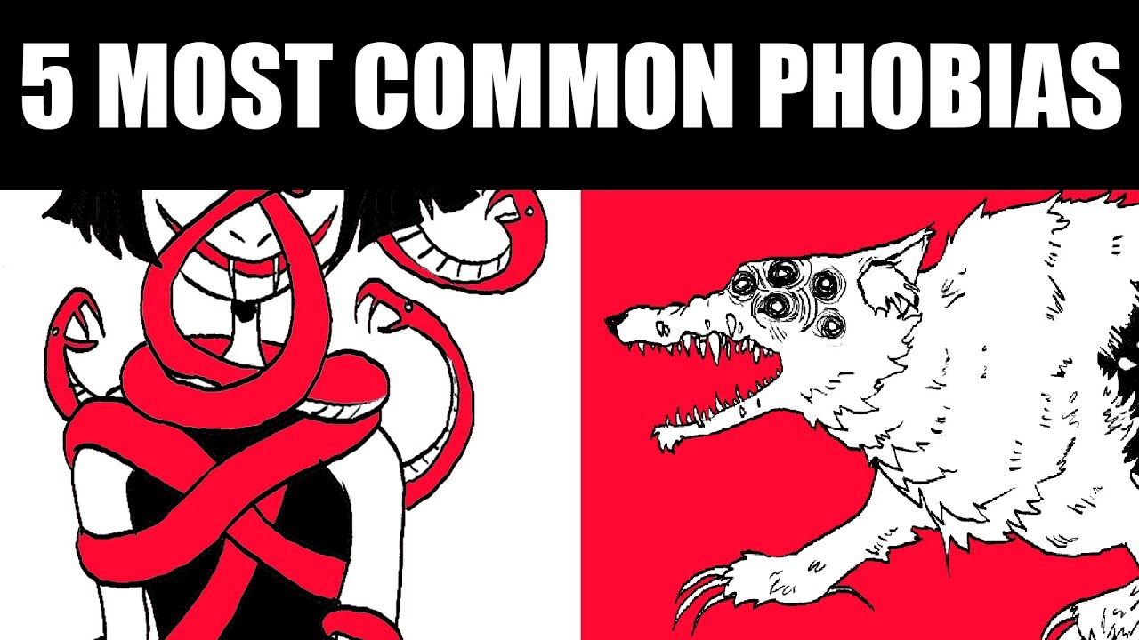 THE 5 MOST COMMON PHOBIAS [And Designing Monsters From Them!]