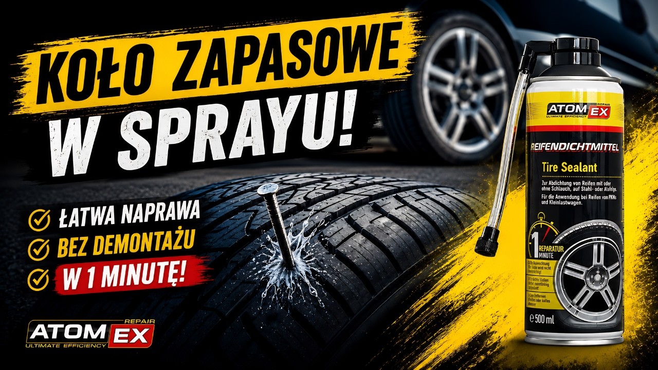XADO Atomex Tire Sealant - uszczelniacz do opon