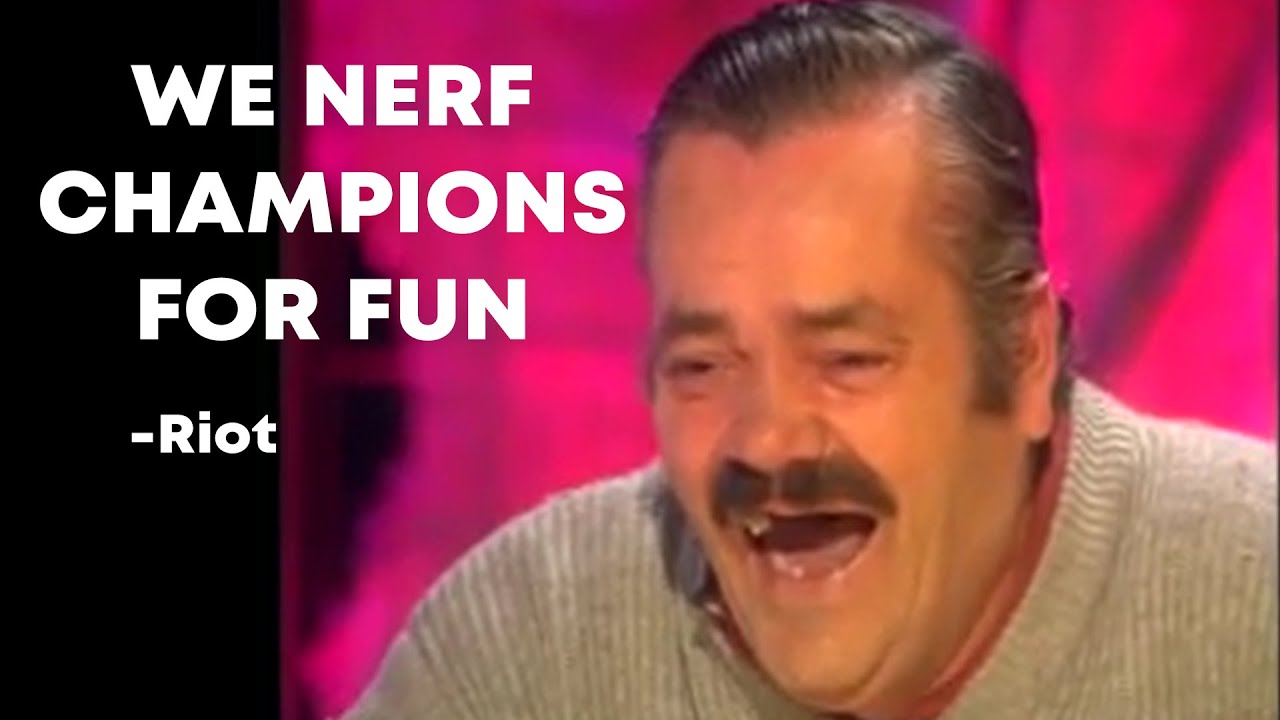 League of Legends BALANCE TEAM in a Nutshell (explained by El Risitas)
