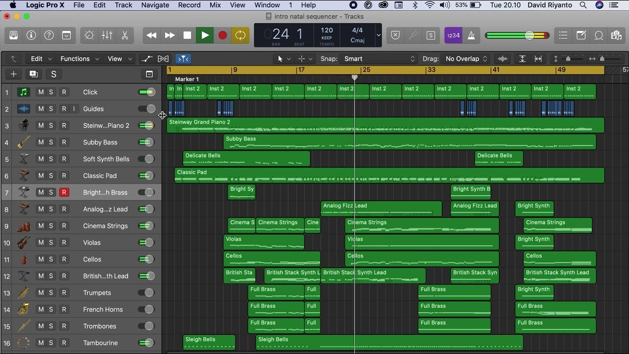 Sequencer - Christmas Opening (Arr by Bayu Wijaya)