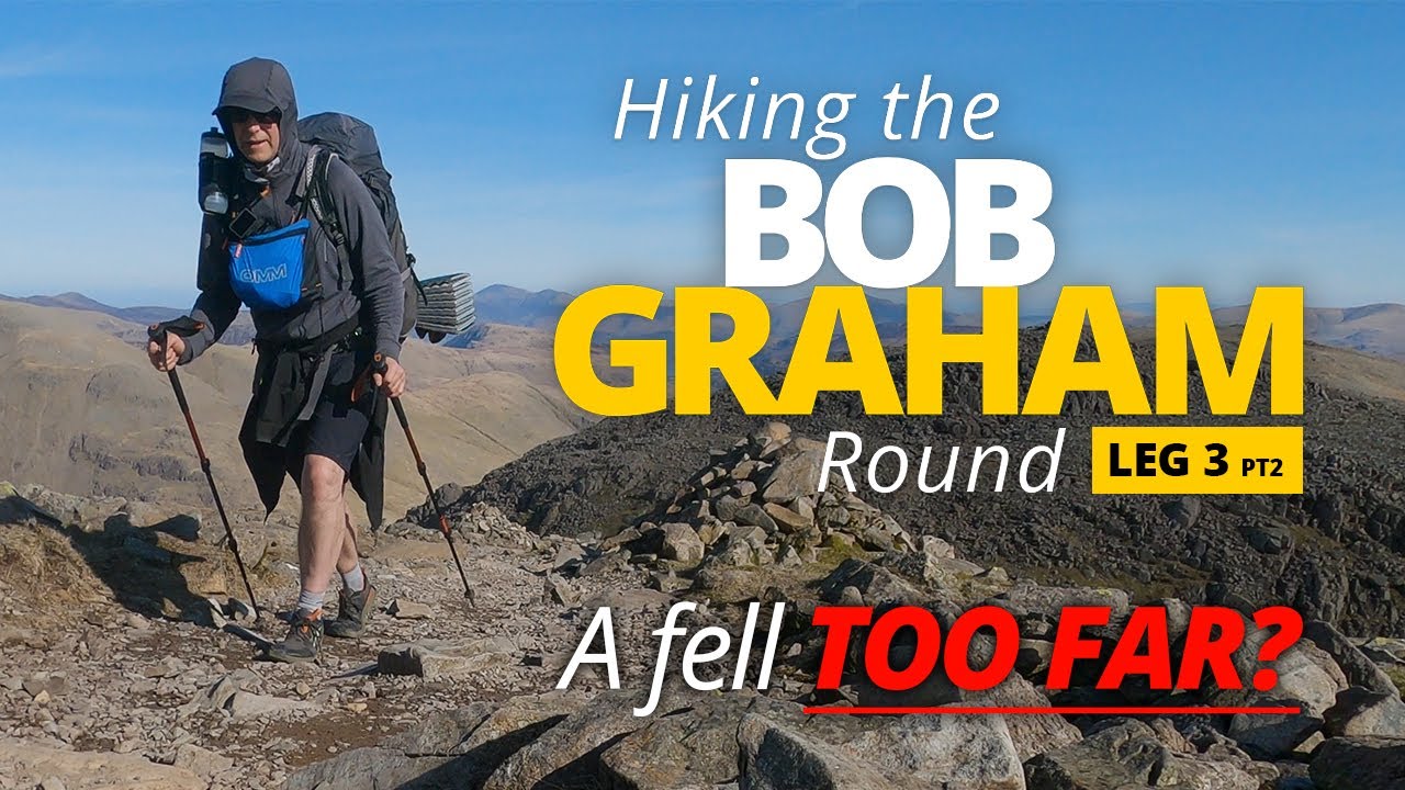 Hiking the Bob Graham Round Leg 3 continued - Esk Pike to Wasdale