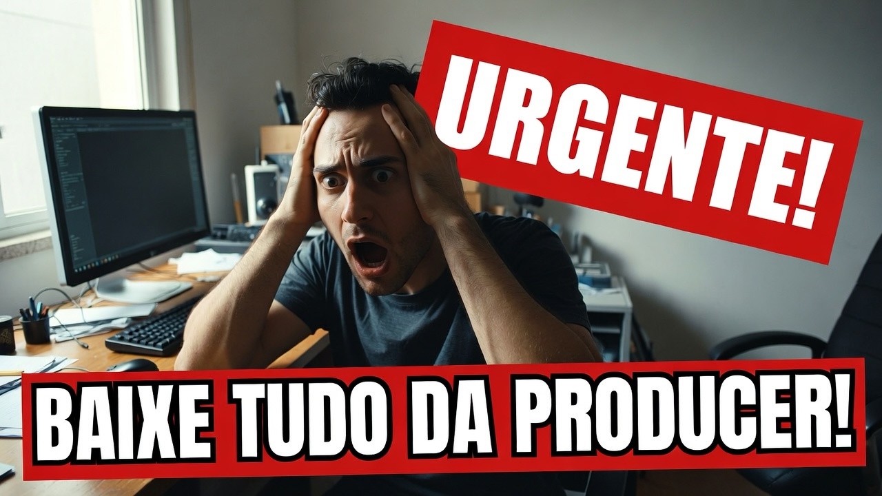 URGENTE! BAIXE TUDO DA PRODUCER ATÉ QUINTA! - AVISO DE ATUALIZAÇÃO