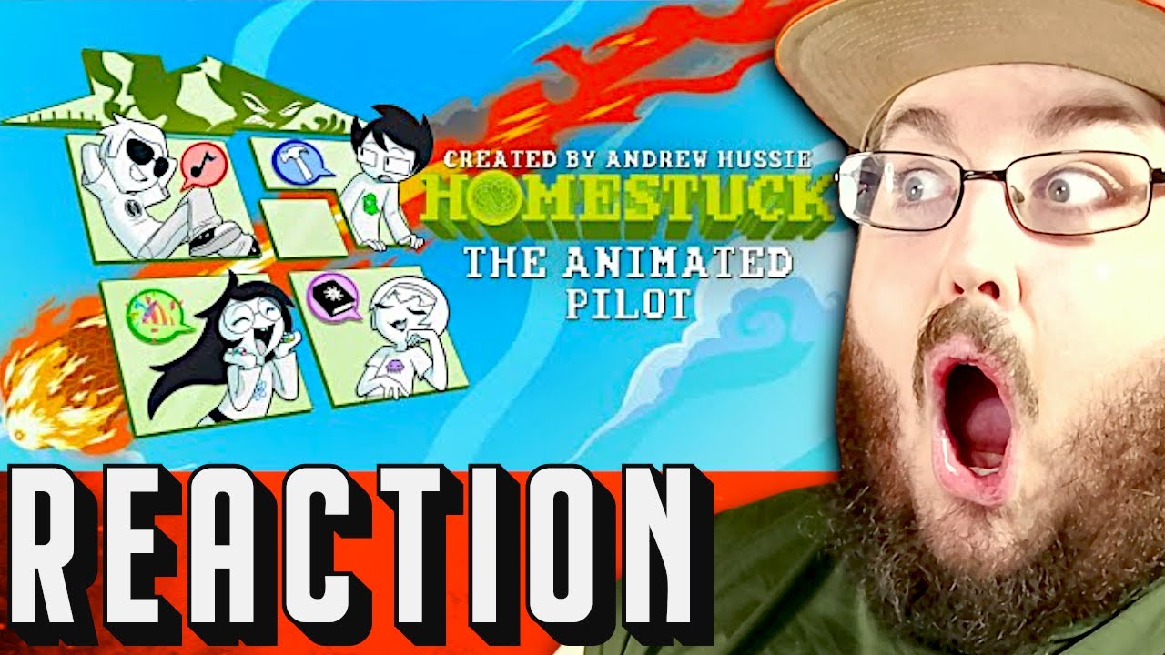 HOMESTUCK - Анимированный пилот РЕАКЦИЯ!!!