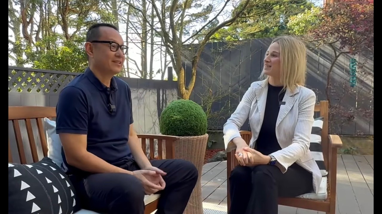 Our staging walk-through with an amazing realtor Charlie Giang in SF