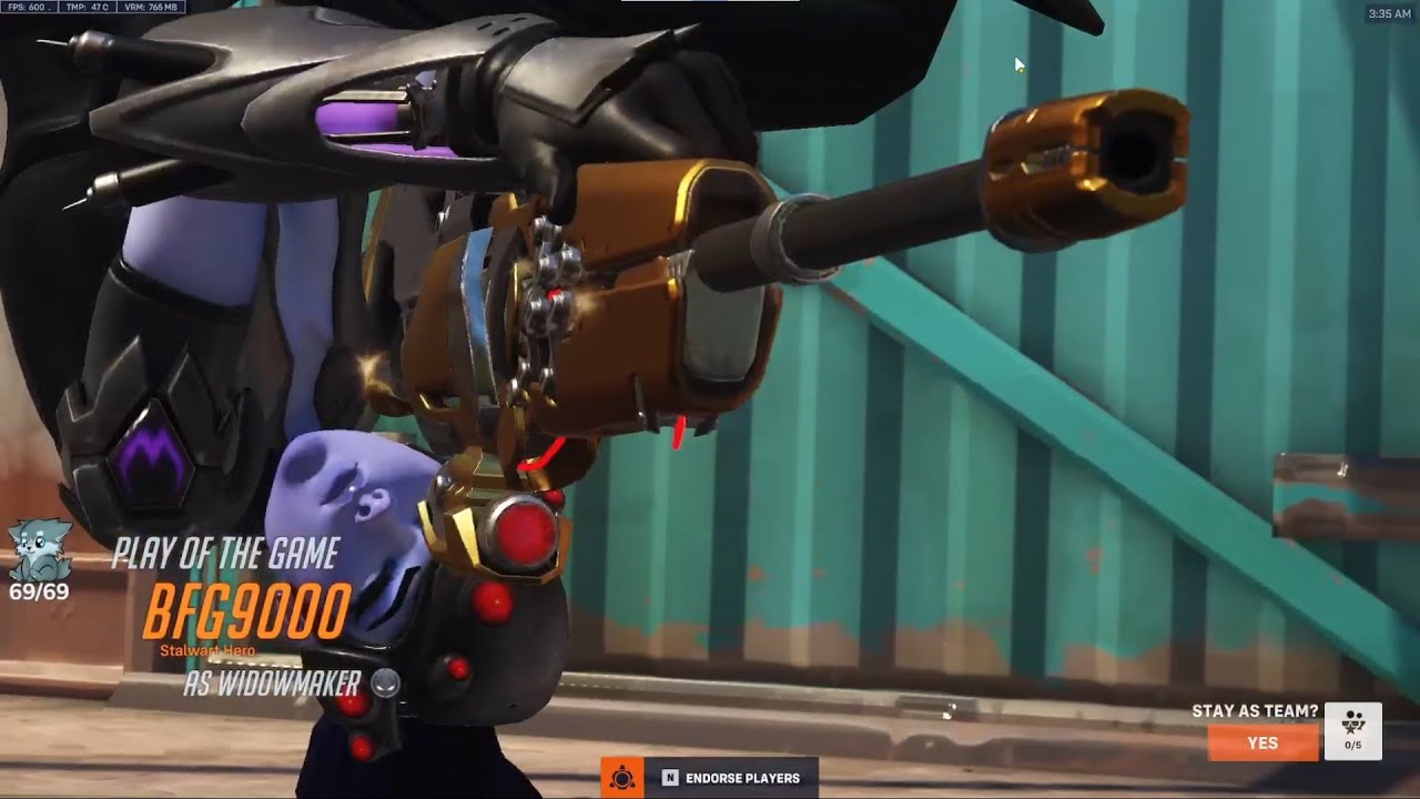 POTG! 36 ELIMS! IDDQD INSANE WIDOWMAKER GAMEPLAY OVERWATCH 2 СЕЗОН 13 ТОП-500
