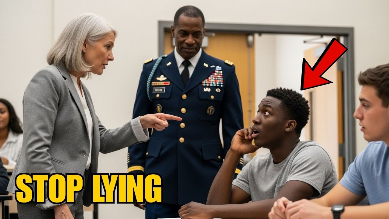 Professor Calls Black Student a Liar About His Dad—4-Star General Walks Into Class