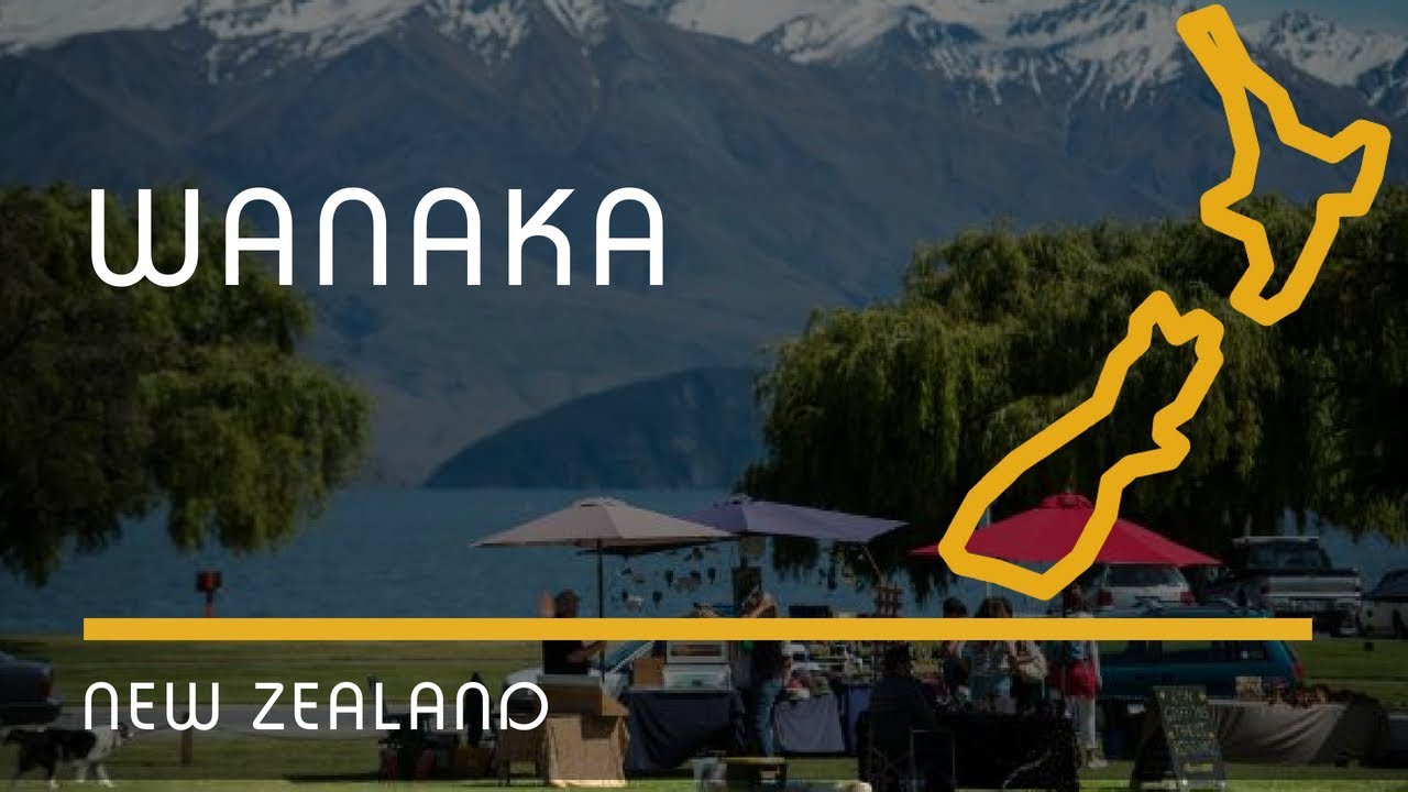 Ванака, обзор города в Новой Зеландии (Wanaka overview, English subtitles)