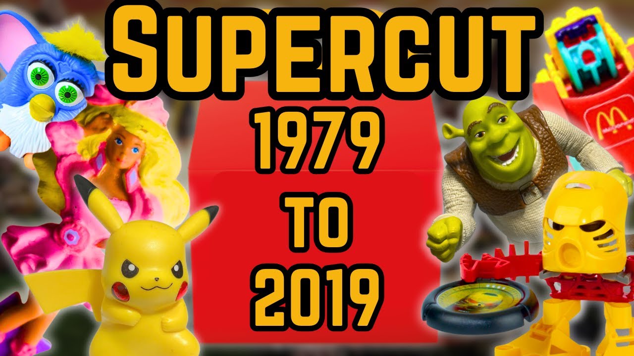 Every McDonald's Happy Meal Ever! Ultimate Supercut: 1979-2019