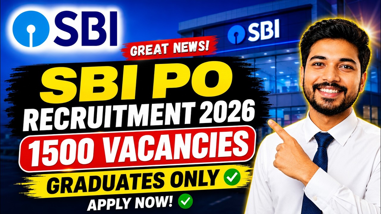 SBI PO 2026 Notification | Syllabus, Salary, Eligibility & How to Apply