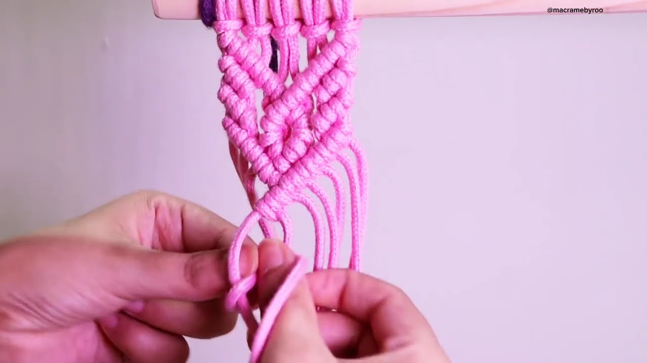 DIY; Macrame Tissue paper holder Tutorial