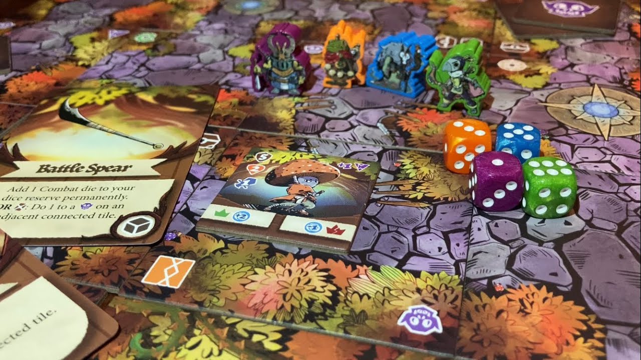 Gorgeous Outdoor Dungeon Crawler-Explorers of the Woodlands-Unboxing and How to Play with Gameplay