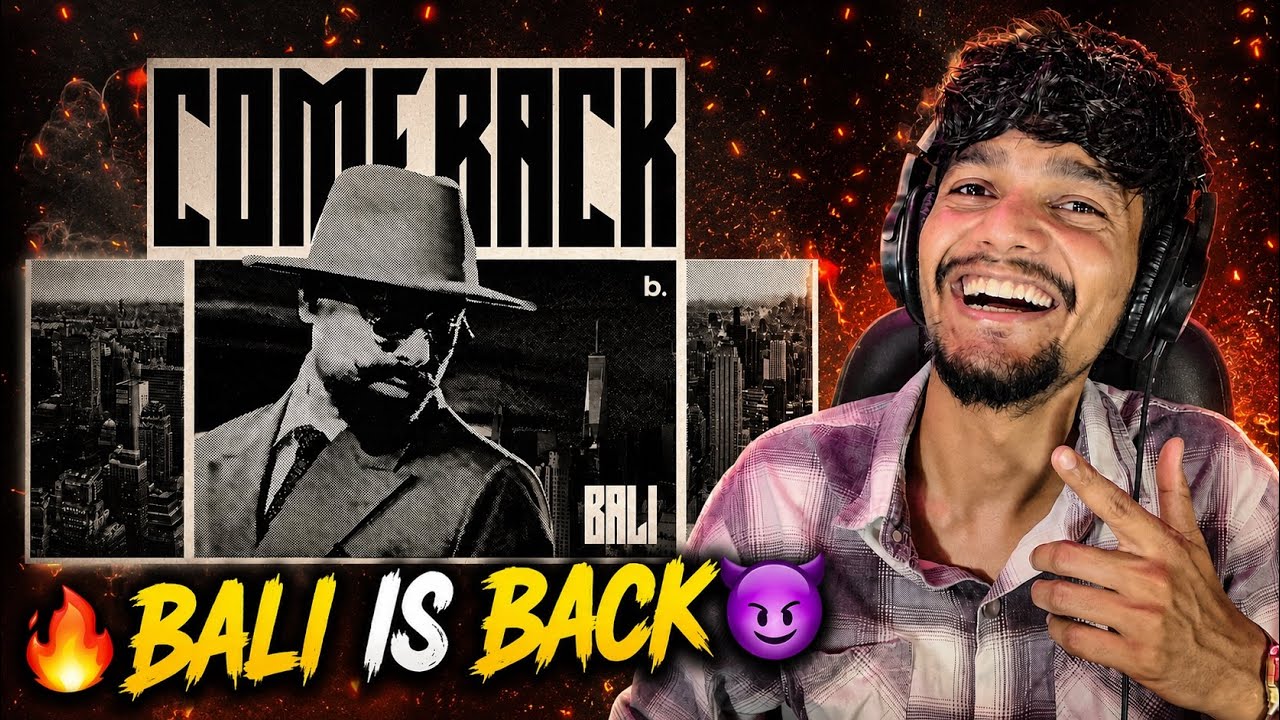 REACTION - BALI - COMEBACK (Official Video) | NIHAARIKA | REBEL 7