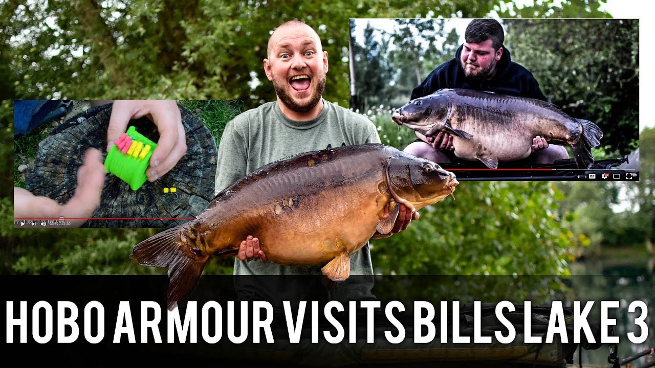 Hobo Armour visits Bills Lake 3 | Carp Fishing | WWW.HOBOARMOUR.COM