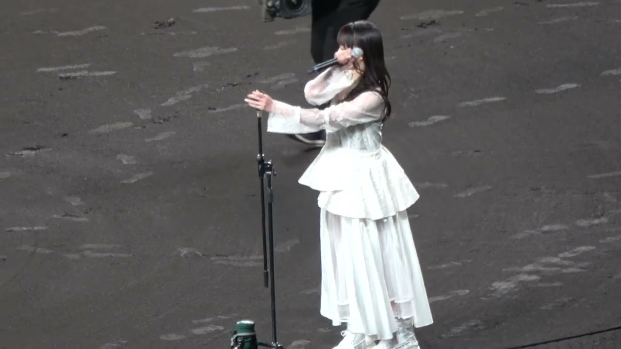 【国家独唱】水樹奈々の美声が甲子園に響く CSファイナル 現地映像