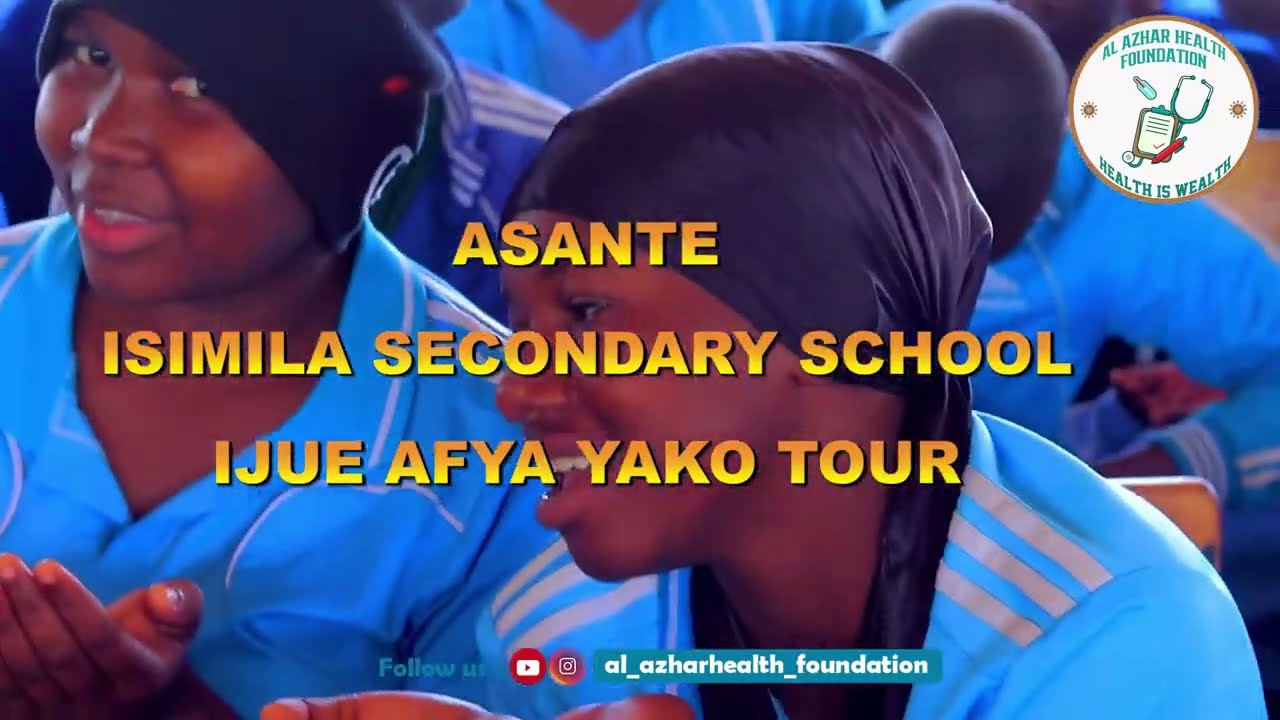#healtheducation : IJUE AFYA YAKO TOUR AT ISIMILA SECONDARY SCHOOL IRINGA TANZANIA.