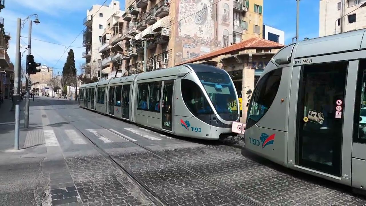 Tram Alstom Citadis 302 Jerusalem