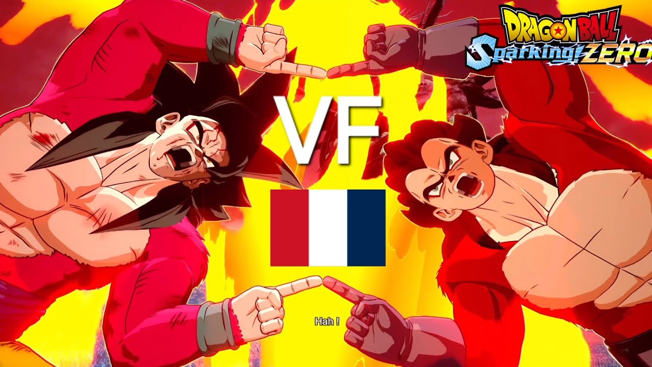 Gogeta ssj4 en VF (voix officiel de Thierry Mercier et Luc Boulad )sur Dbz Sparking Zero mod PC