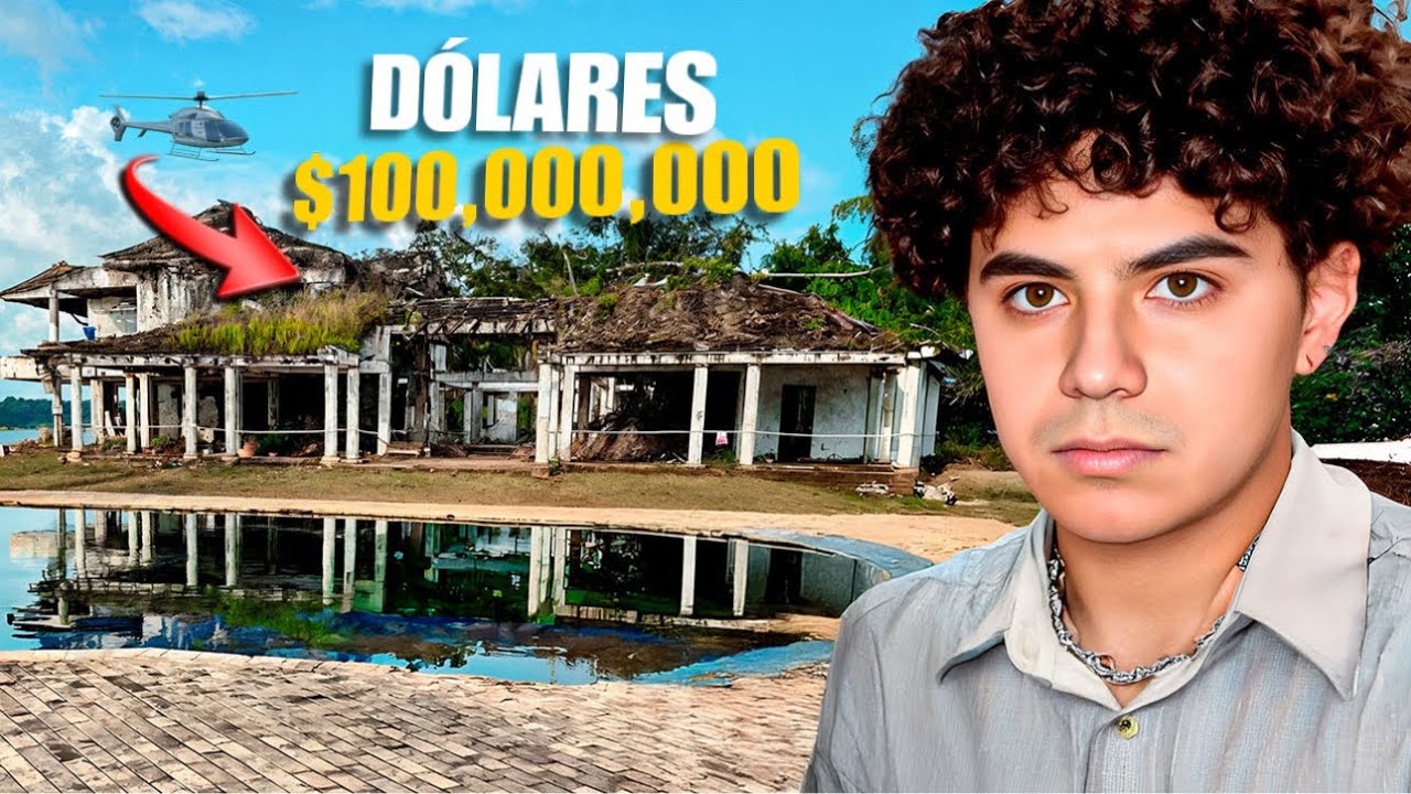 La MANSIÓN ABANDONADA más LUJOSA de PABLO ESCOBAR
