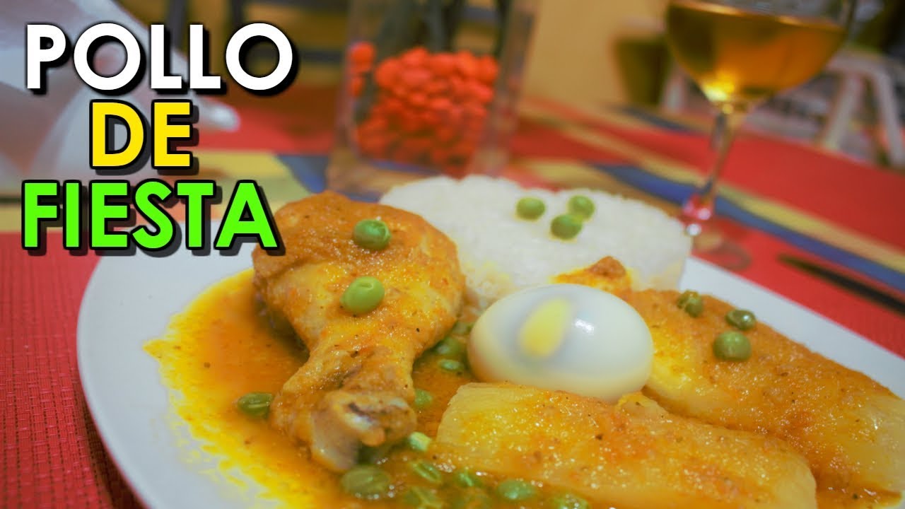 POLLO DE FIESTA - Tips y preparación, fácil y sencillo | Recetas Chavely Comida Peruana