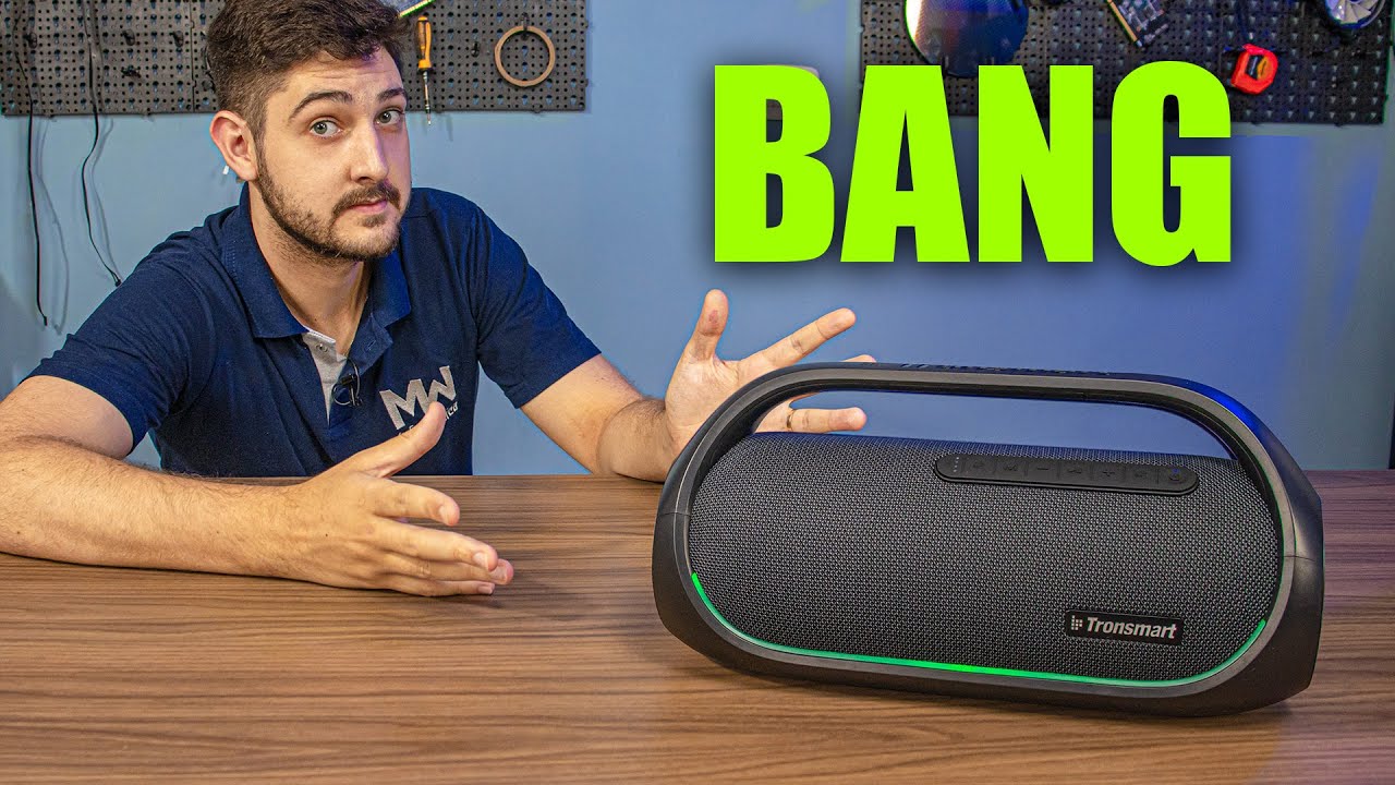 ESSA CAIXA DE SOM É PODEROSA, TRONSMART BANG