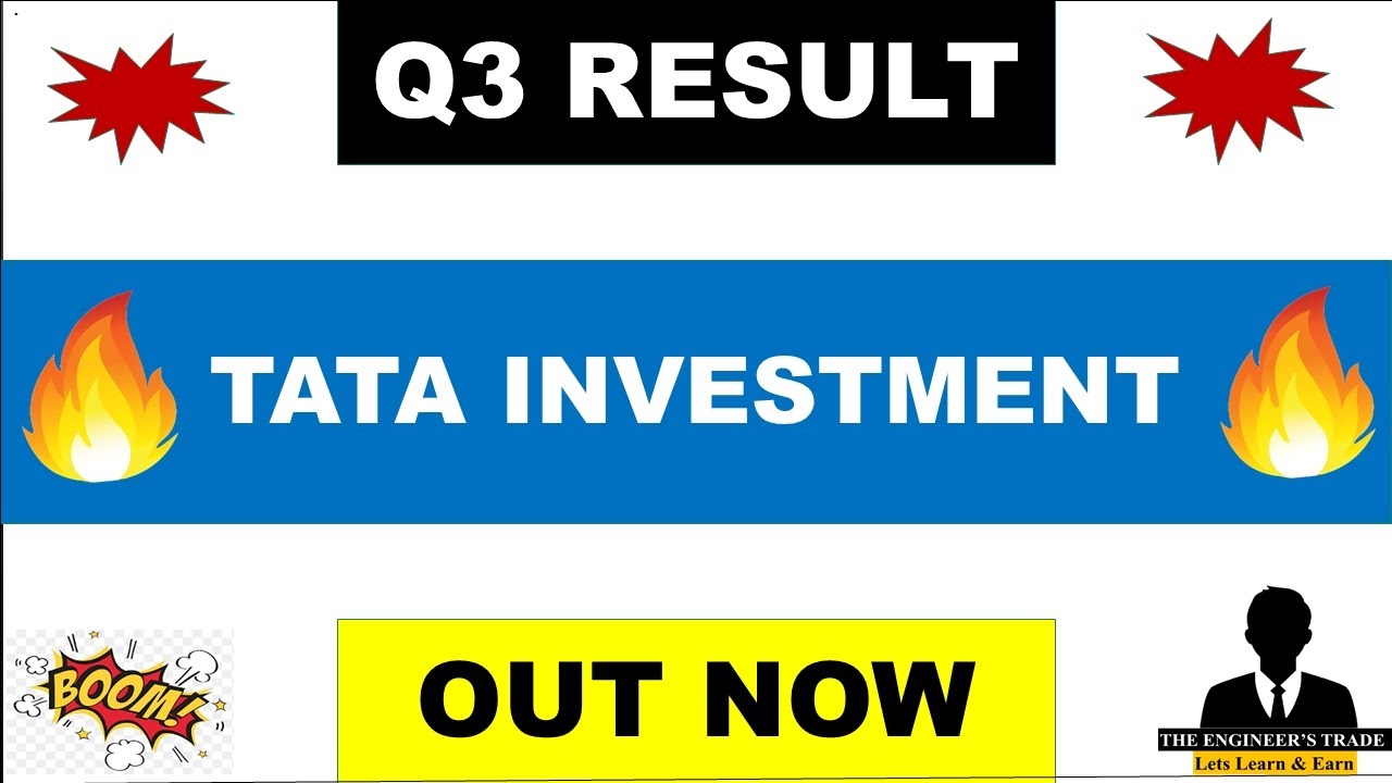 Tata Investment Q3 Results 2026 | Tata Investment Results Today | Tata Investment Share Latest News 