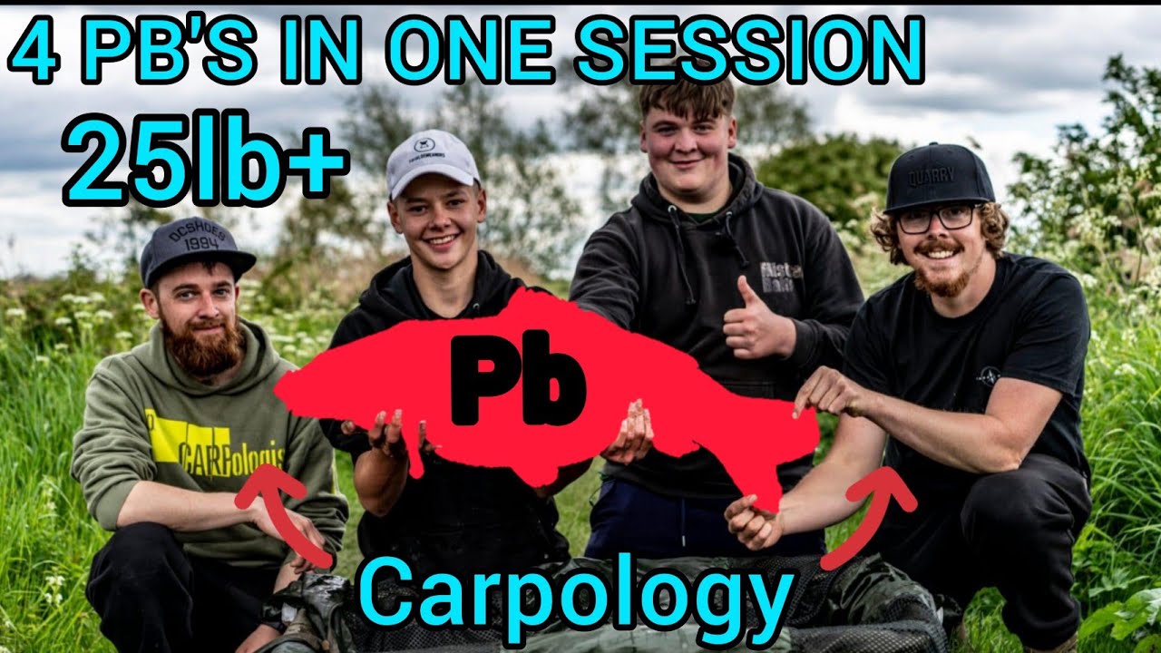 WE BOTH BEAT OUR PB'S TWICE in ONE session(WITH @carpologytv , 25LB+)