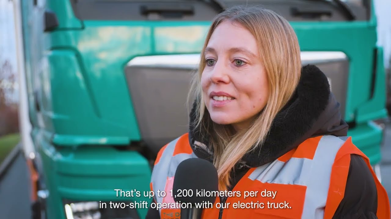 Mit dem MAN eTruck 1200 Kilometer, rund um die Uhr, bei jedem Wetter