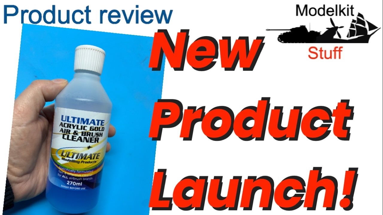 Product review, Ultimate, Acrylic Gold Air & brush cleaner