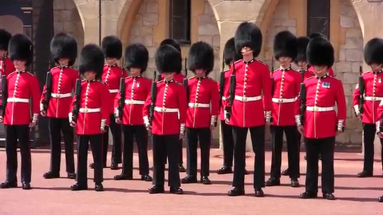 Grenadier Guards + Welsh Guards - Changing the Guard at Windsor Castle - 4 July 2013