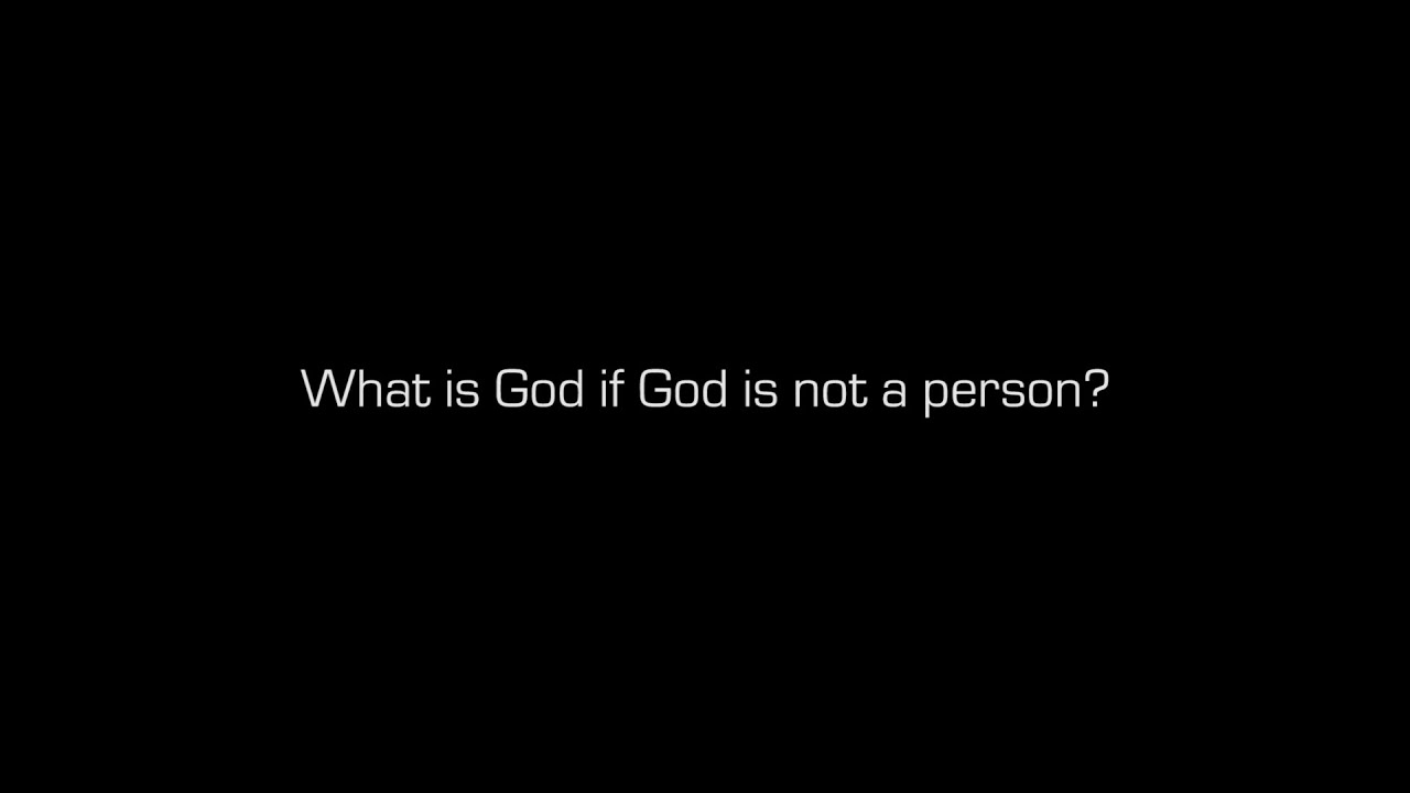 What is God if God is not a person? - Prof. Godehard Bruentrup - Munich School of Philosophy