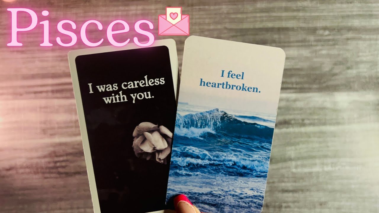 🩷PISCES-THEY CANT LET U GO !! THEY MISS U ALOOOOOTT!! THEIR FEELINGS FOR U ..LOVE MESSAGE YOUVSTHEM