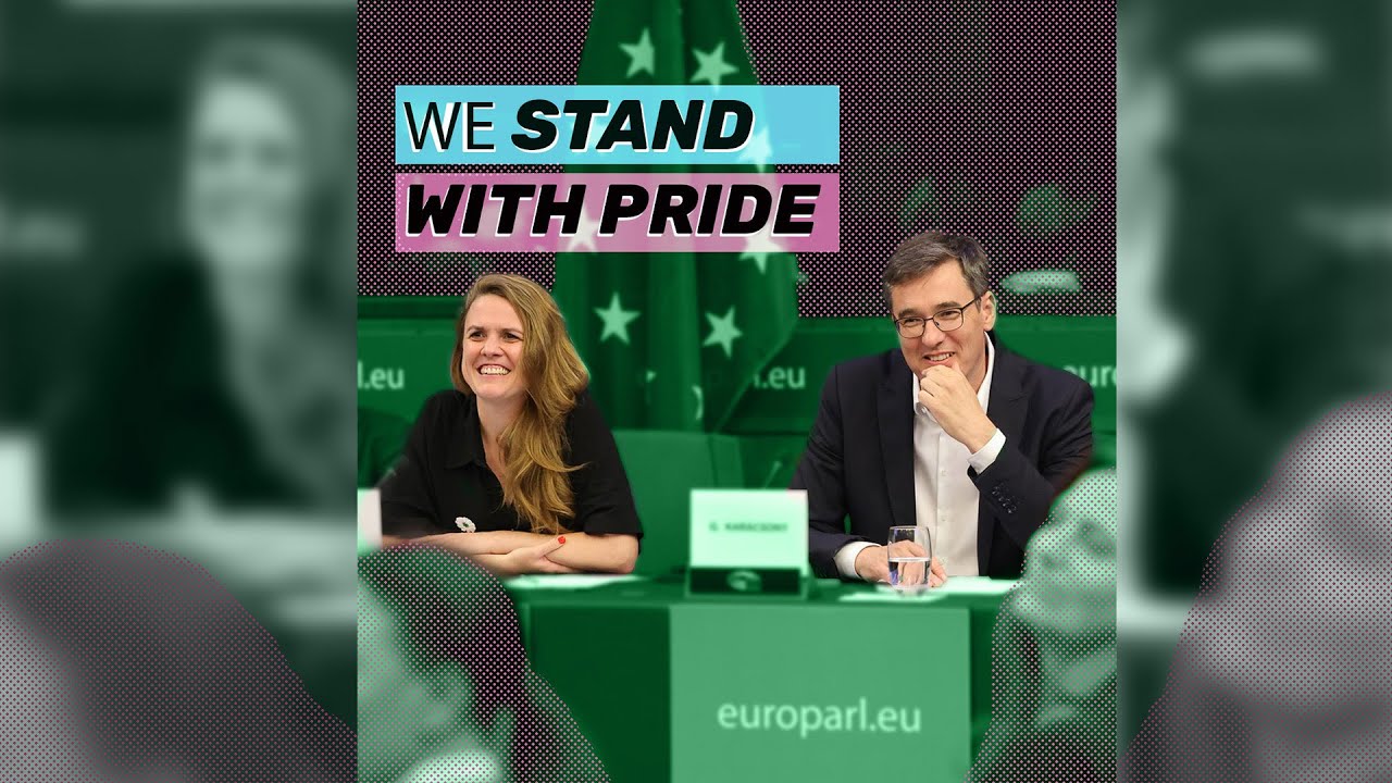 Terry Reintke wita burmistrza Budapesztu w Parlamencie Europejskim 🌈