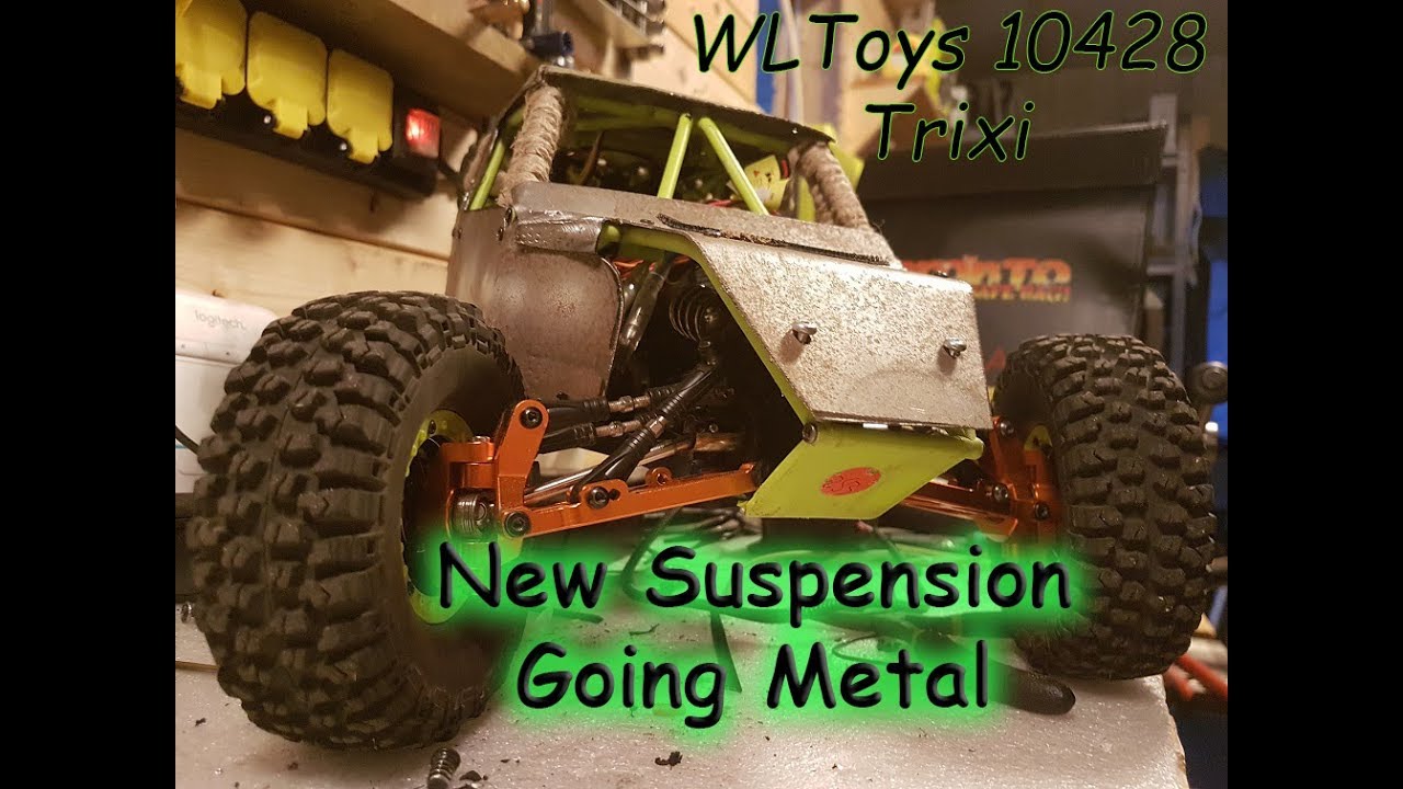 WLtoys 10428 #5 New Suspension, Going Metal 1/2