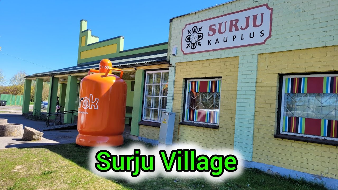 В деревне Сурью!(Surju,Estonia 03.05.2024.)🇪🇪