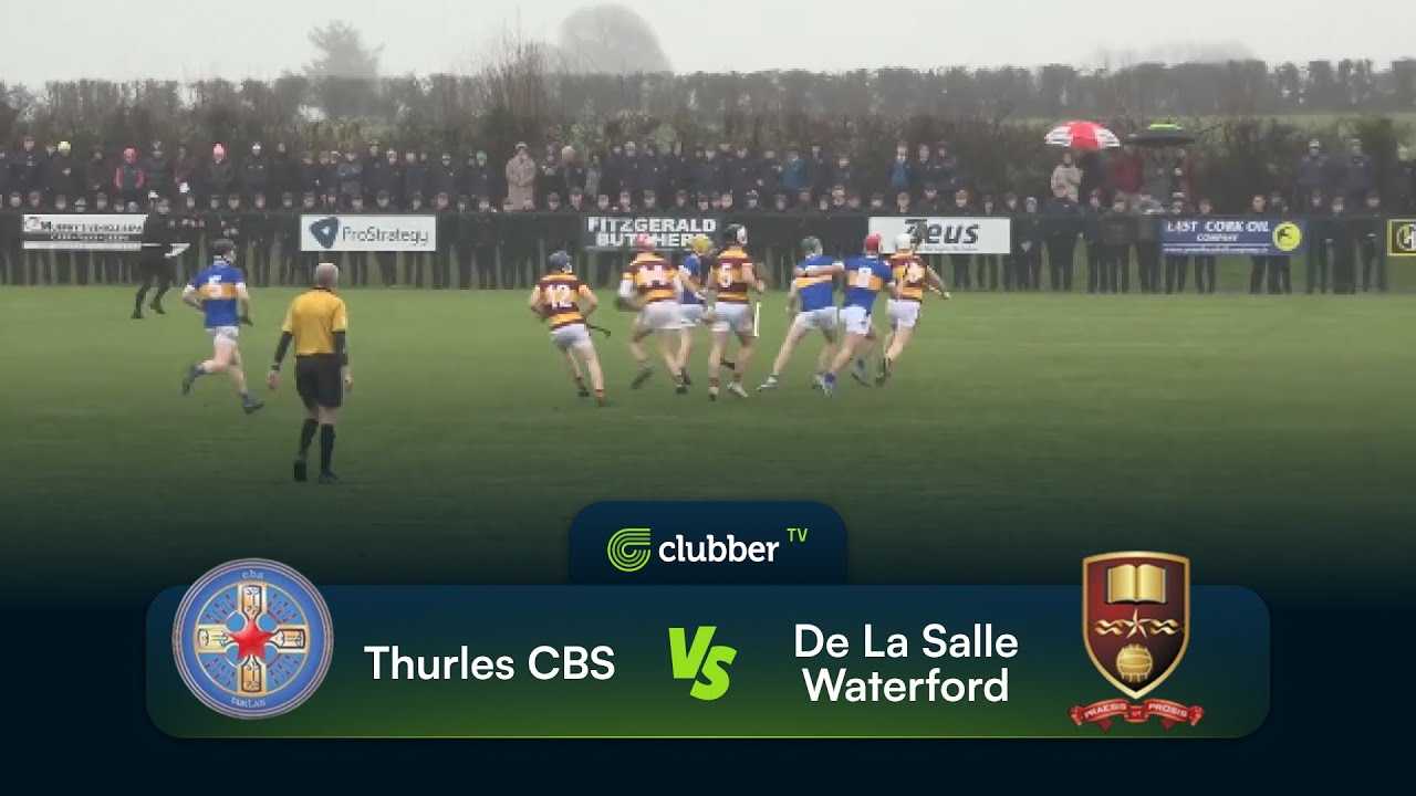 Thurles CBS vs De La Salle Waterford | Dr. Harty Cup Q-Final | 07/01/26