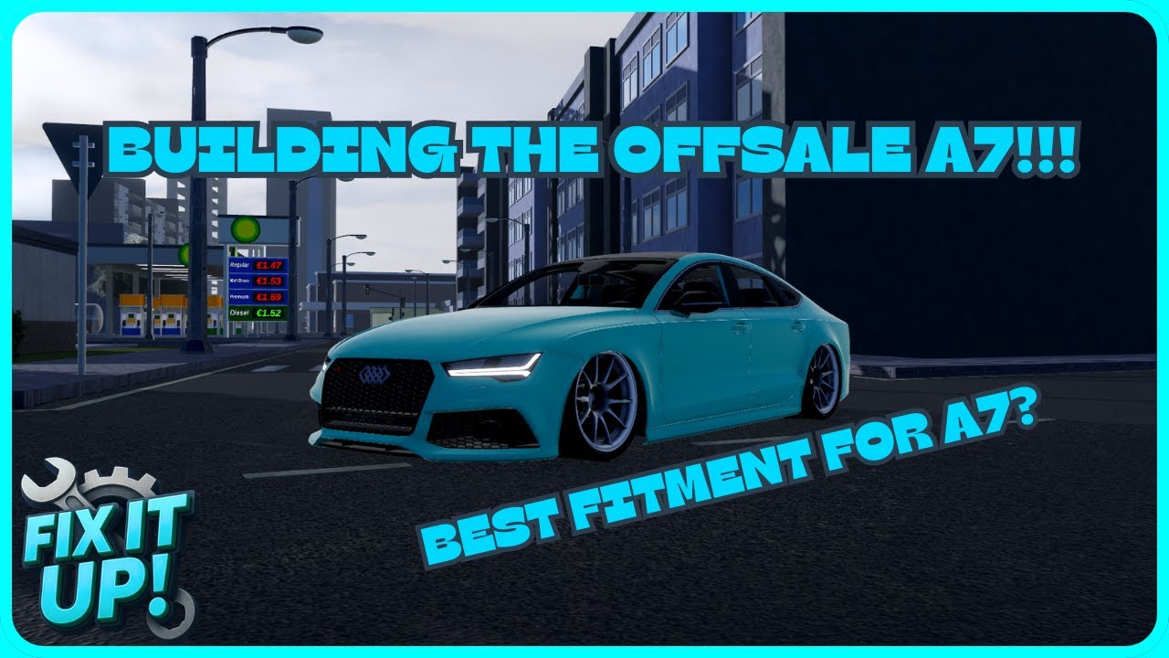 Building The Off-sale A7 (0.1% Chance!) | Fix It Up Roblox