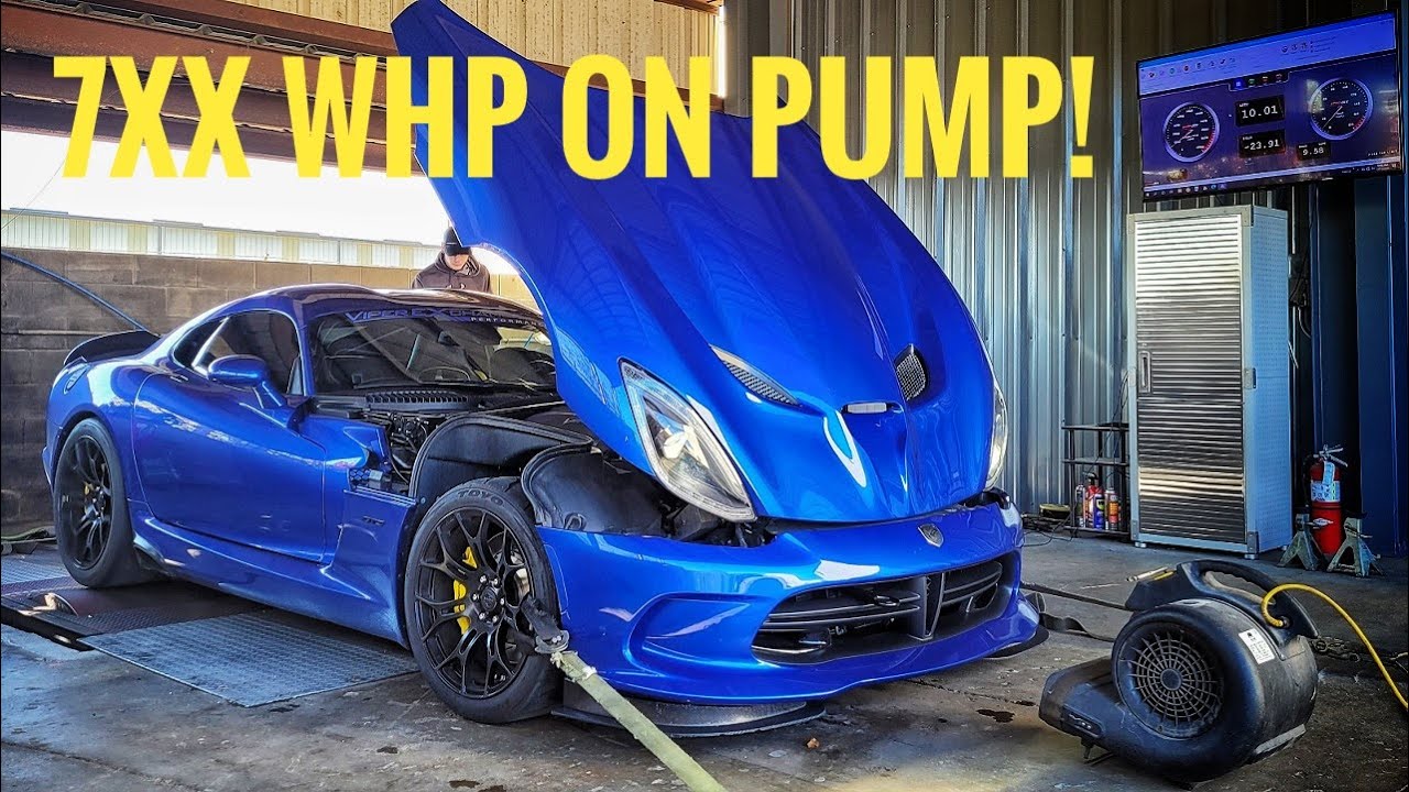 9.0L Stroker Viper can't stop spinning on Dyno!!