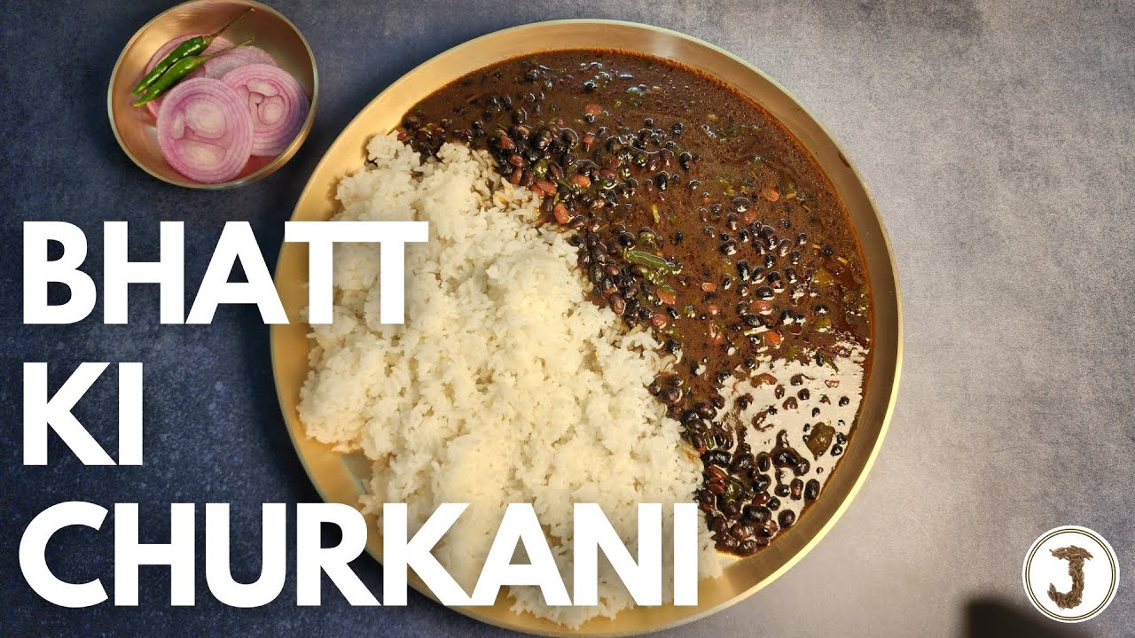 BHATT KI CHURKANI | BHATT DAL | BLACK SOYABEAN DAL | FAMOUS RECIPE FROM UTTARAKHAND | JEERIGE